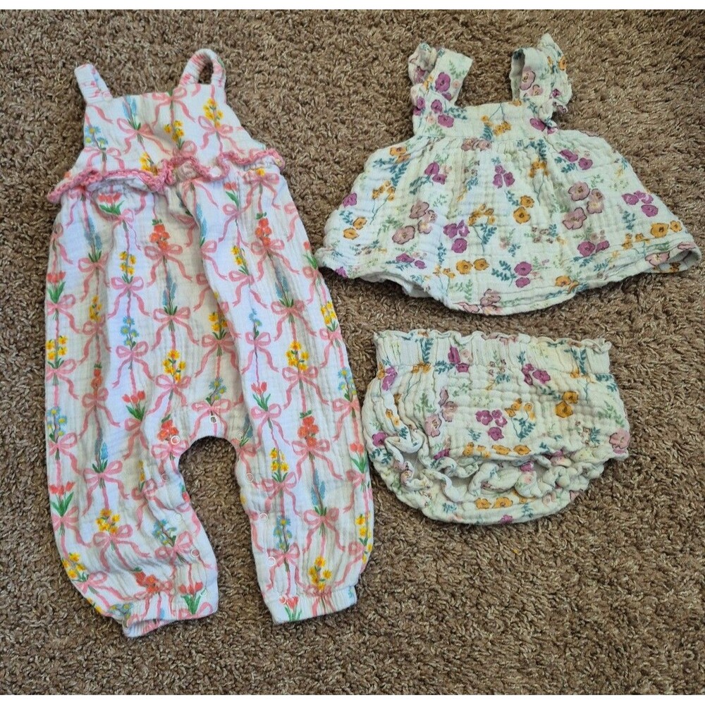 Angel dear muslin clothing bundle size 6-12M